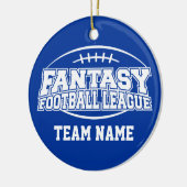Fantasy Football - Funny Sports Gift Keramisch Ornament (Links)