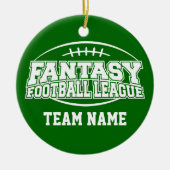 Fantasy Football - Funny Sports Gift Keramisch Ornament (Voorkant)