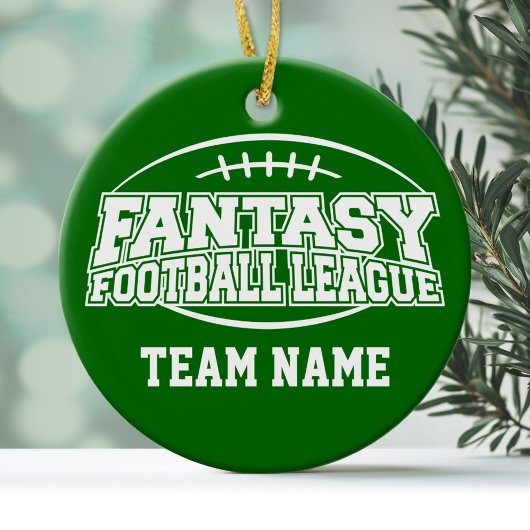 Fantasy Football - Funny Sports Gift Keramisch Ornament
