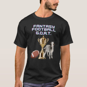 Fantasy Football G.O.A. T voor het kampioenschap l T-shirt