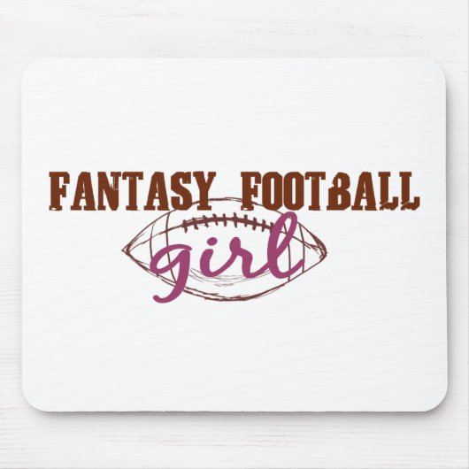 Fantasy Football Girl Muismat (Voorkant)