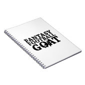 Fantasy Football Goa for Champions Notitieboek (Rechterzijde)