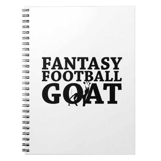 Fantasy Football Goa for Champions Notitieboek (Voorkant)