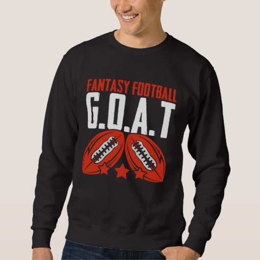 Fantasy Football Goat  Football Player Fantasy Foo Trui (Voorkant)