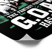 Fantasy Football Goat Shirt League Champion Champ  Poster (Hoek)