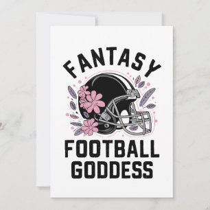 Fantasy Football Godin Sportcompetitie Draft Kaart