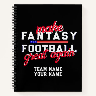 Fantasy Football Great Again beroemd gemaakt door Notitieboek