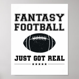 Fantasy Football is gewoon echt Poster