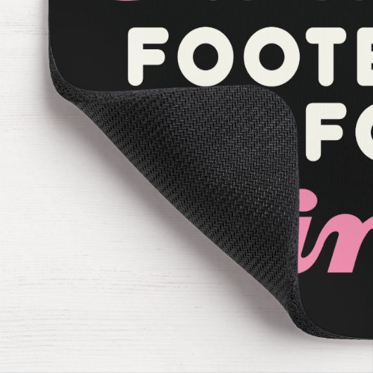 Fantasy Football Is voor Meisjes Grappig FFL Vrouw Muismat (Hoek)