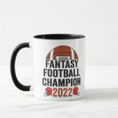 Fantasy Football Kampioen 2022 Voetbalfan Mok (Links)