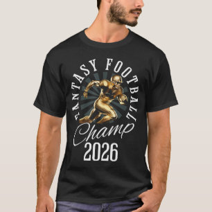 Fantasy Football Kampioen 2026 Winnaar Trofee T-shirt
