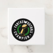Fantasy Football Kampioen Bedankjes Labels (In situ)