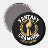Fantasy Football Kampioen Magneet (Voorkant / Achterkant)