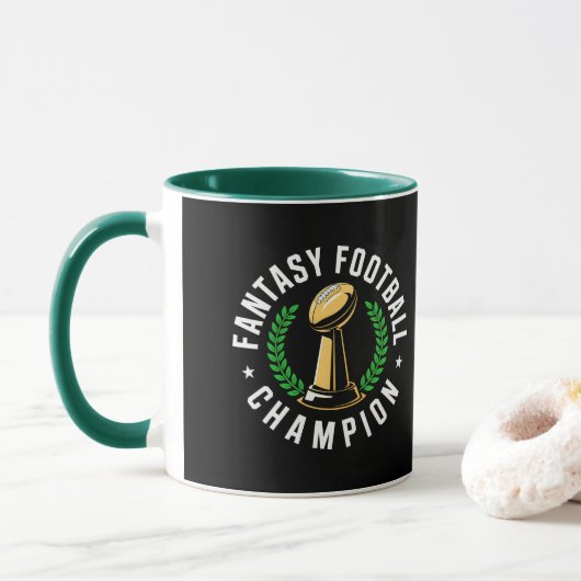 Fantasy Football Kampioen Mok (Met donut)