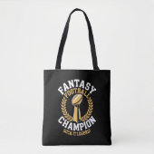 Fantasy Football Kampioen Tote Bag (Voorkant)
