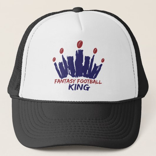 Fantasy Football King Trucker Pet (Voorkant)