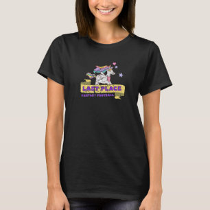 Fantasy Football Last Place Cute Unicorn T-shirt
