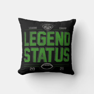Fantasy Football League Champ Legend Status Kussen