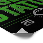 Fantasy Football League Champ Legend Status Poster (Hoek)