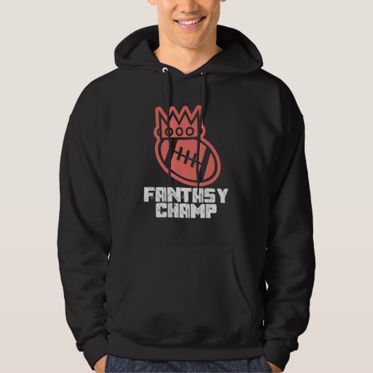 Fantasy Football League Champion, DFS Hoodie (Voorkant)