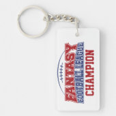 Fantasy Football League Champion Sleutelhanger (Voorkant)