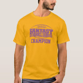 Fantasy Football League Champion T-shirt (Voorkant)
