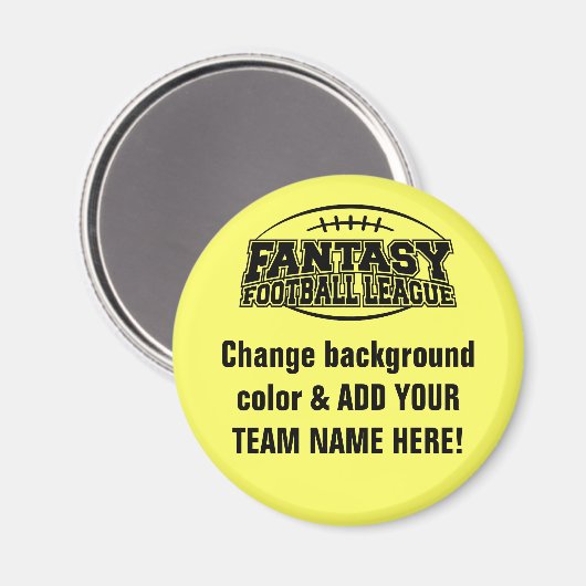 Fantasy Football League Magneet (Voorkant / Achterkant)