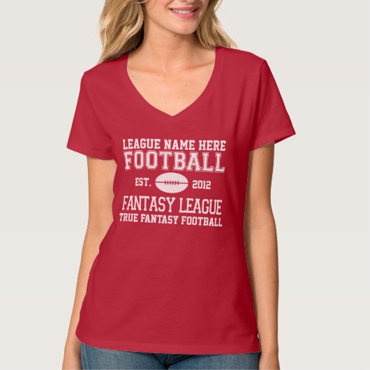 FANTASY Football LEAGUE T-shirt (Voorkant)