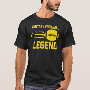 Fantasy Football Legend Draft Party Kit Trophy T-shirt