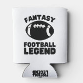 Fantasy Football Legend | Funny Fantasy Football Blikjeskoeler (Achterkant)