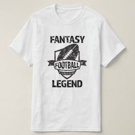 Fantasy Football Legend grappig mannen shirt (Design voorkant)