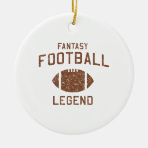 Fantasy Football Legend Keramisch Ornament
