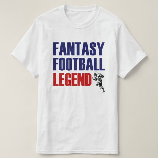 Fantasy Football Legend man shirt (Design voorkant)
