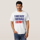 Fantasy Football Legend man shirt (Voorkant volledig)