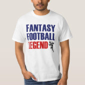 Fantasy Football Legend man shirt (Voorkant)
