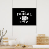 Fantasy Football Legend Poster (Keuken)