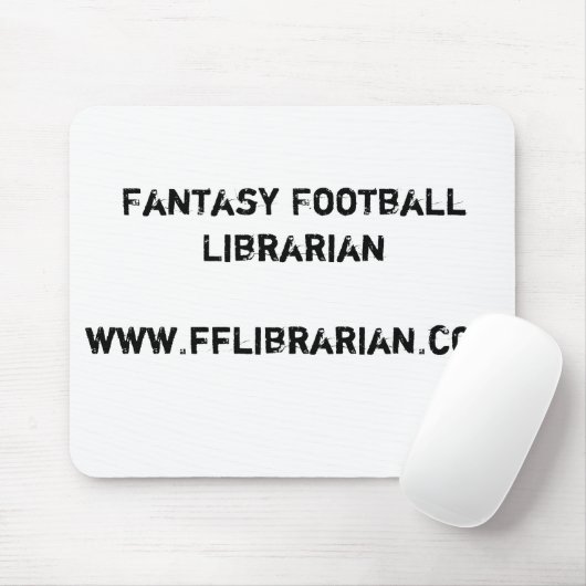 Fantasy Football Librarianwww.fflibrarian.com Muismat (Met muis)