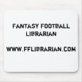 Fantasy Football Librarianwww.fflibrarian.com Muismat (Voorkant)