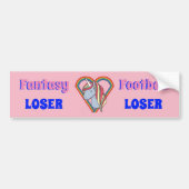 Fantasy Football Loser Bumpersticker (Voorkant)