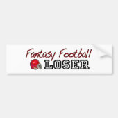 Fantasy Football Loser Bumpersticker (Voorkant)