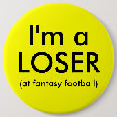 Fantasy Football Loser Button (Voorkant)