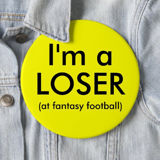 Fantasy Football Loser Button (In situ)
