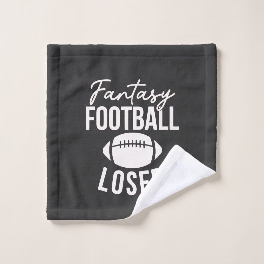 Fantasy Football Loser Football Fantasy Funny Washandje (Wasdoekje)