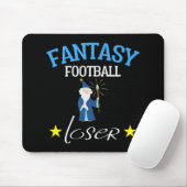 Fantasy Football Loser Fun Fantasy Football T-shir Muismat (Met muis)