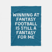 Fantasy Football Loser Funny  Fleece Deken (Voorkant)