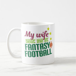 Fantasy Football Loser Husband Funny Coffee Mok