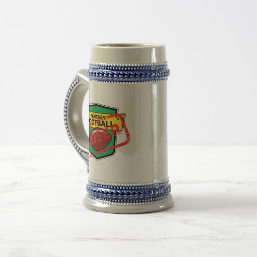 Fantasy Football Loser Straffen Bierpul (Voorkant links)