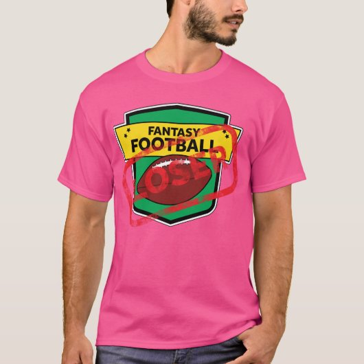 Fantasy Football Loser Straffen T-shirt (Voorkant)