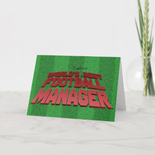Fantasy Football Manager Feestdagen Kaart