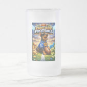 Fantasy football met hond matglas bierpul (Center)